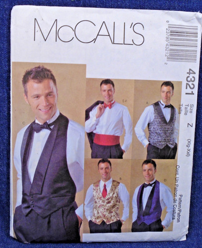 Mccalls pattern 4321 mens - mccalls,